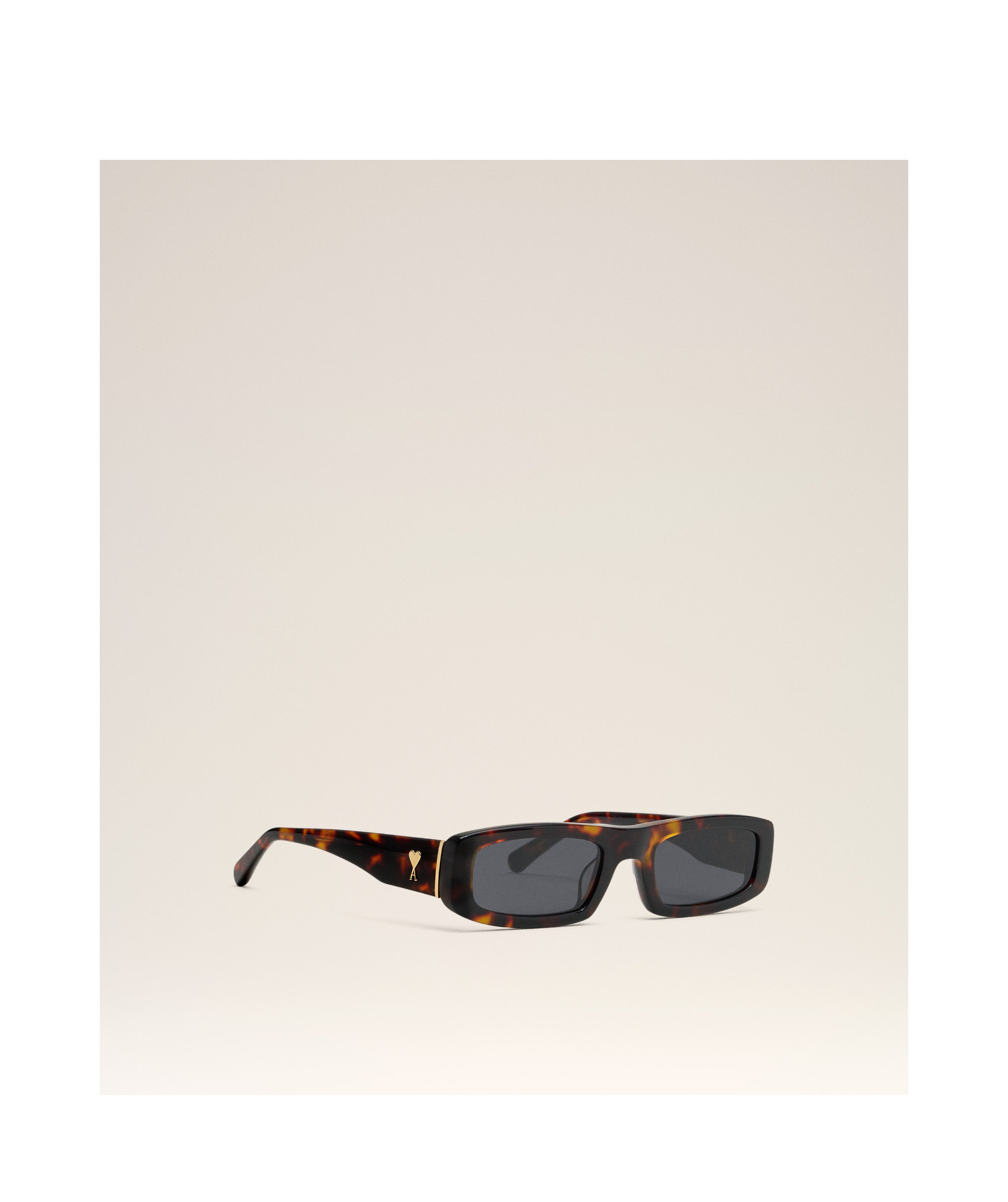 Ami Alexandre Mattiussi Brown 75010 Sunglasses Multicolor In Gray