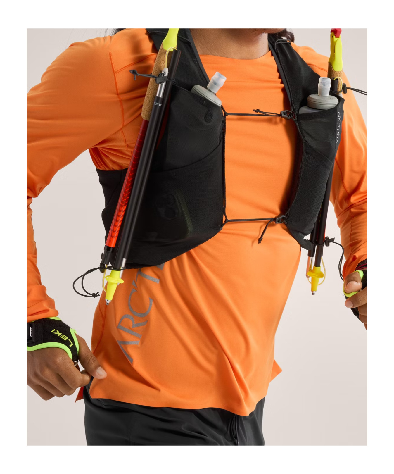 Shop Arc'teryx Norvan 7 Vest Men's In Black