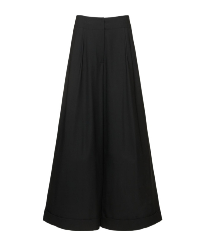 Shop Emilio Pucci Diagonal Trouser With Wide Legs