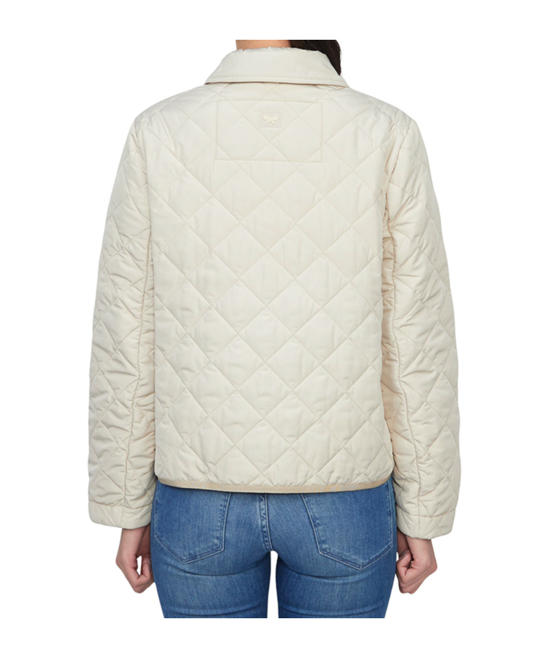 Weekend Max Mara Quilted Padded Jacket In White