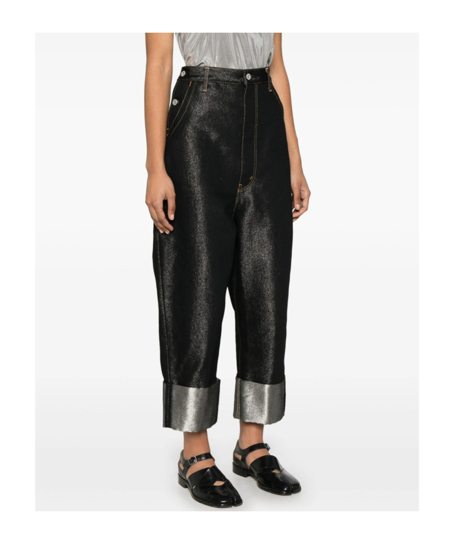 Junya Watanabe Belt Loops Casual Pants In Black