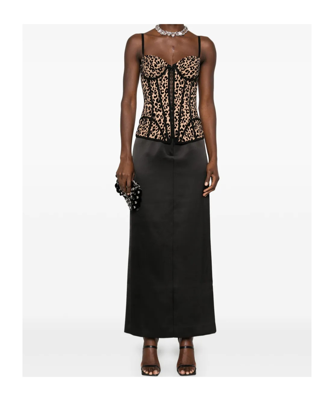 Giuseppe Di Morabito Printed Corset Top