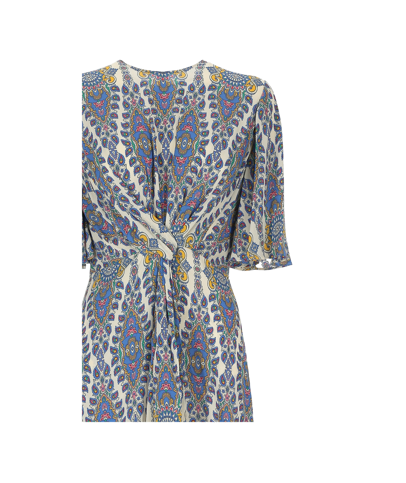 Etro Paisley-printed Dress In Gray