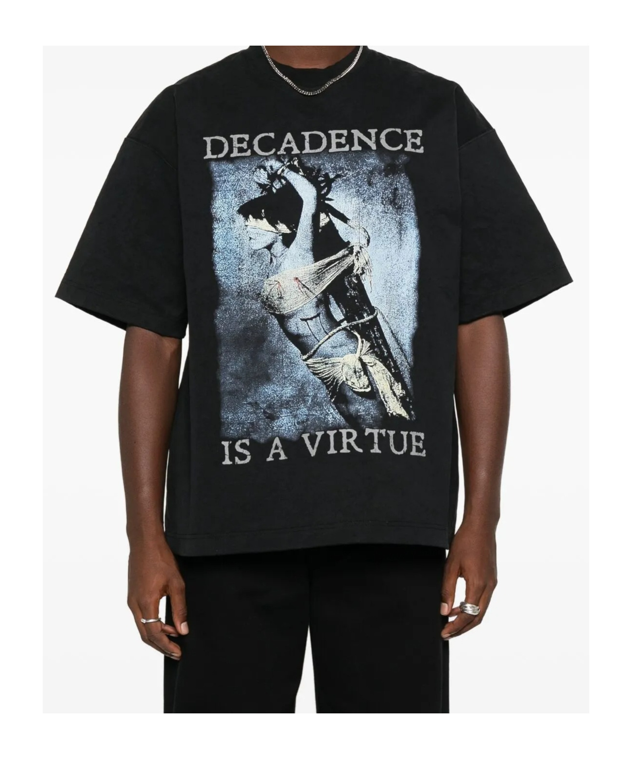 Vetements Cof Decadence Melatized T Shirt Clothing In Black