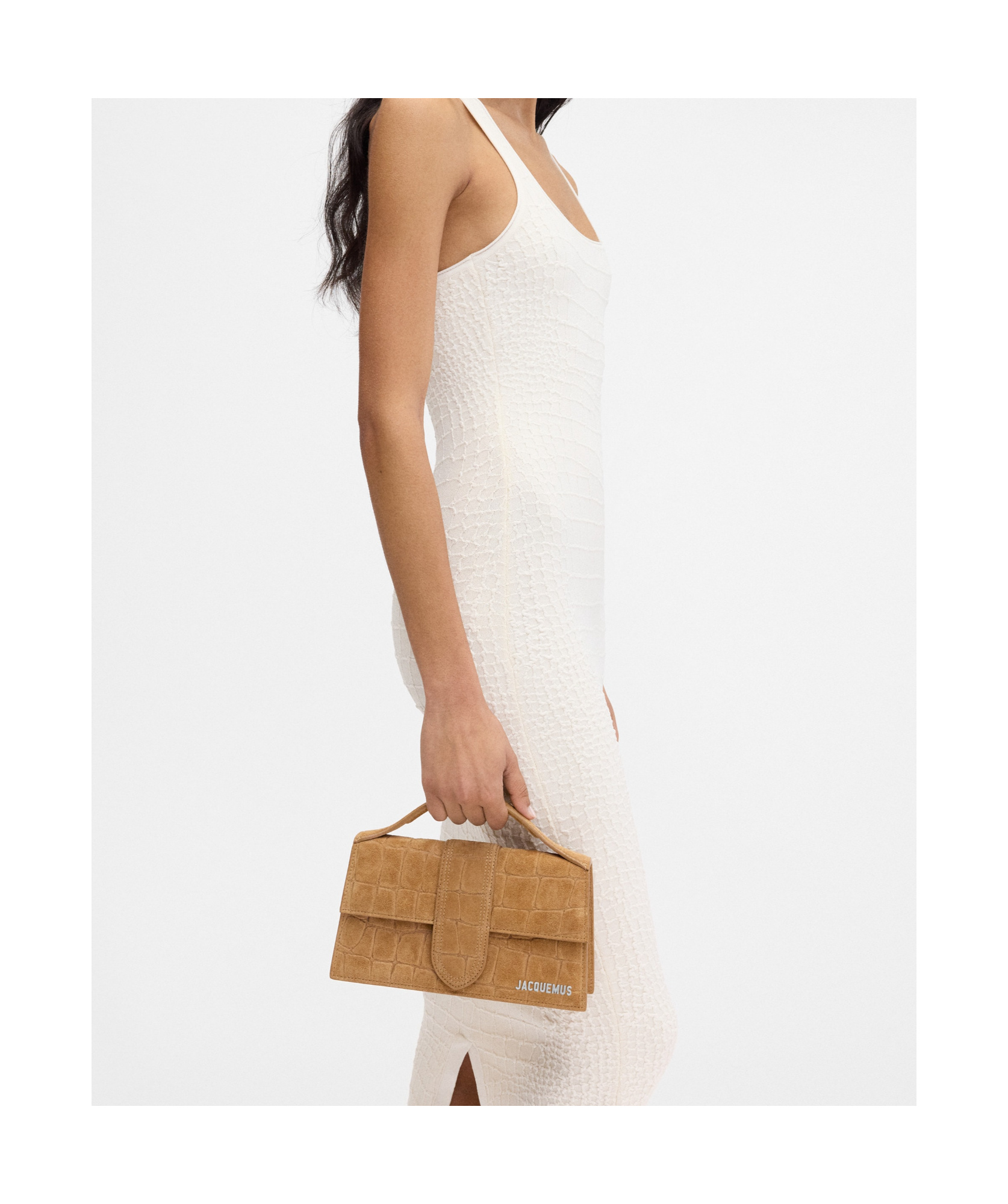 Jacquemus Flip Shoulder Bag In Brown