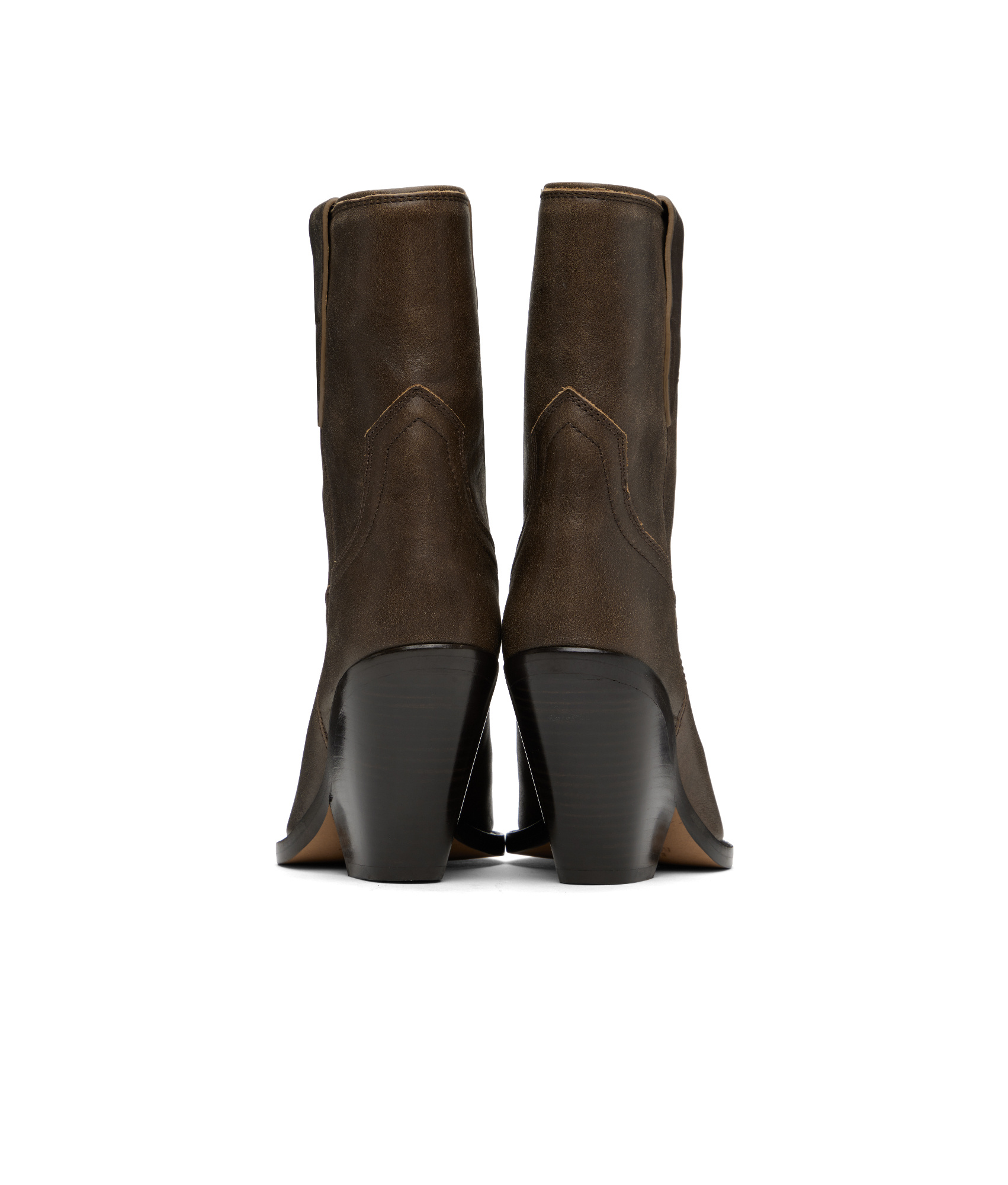 Shop Isabel Marant Pointed Short Boots In Black
