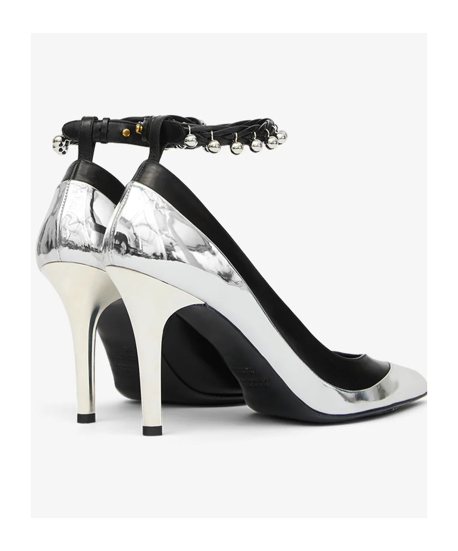 Isabel Marant Pointed High Heels In Silver