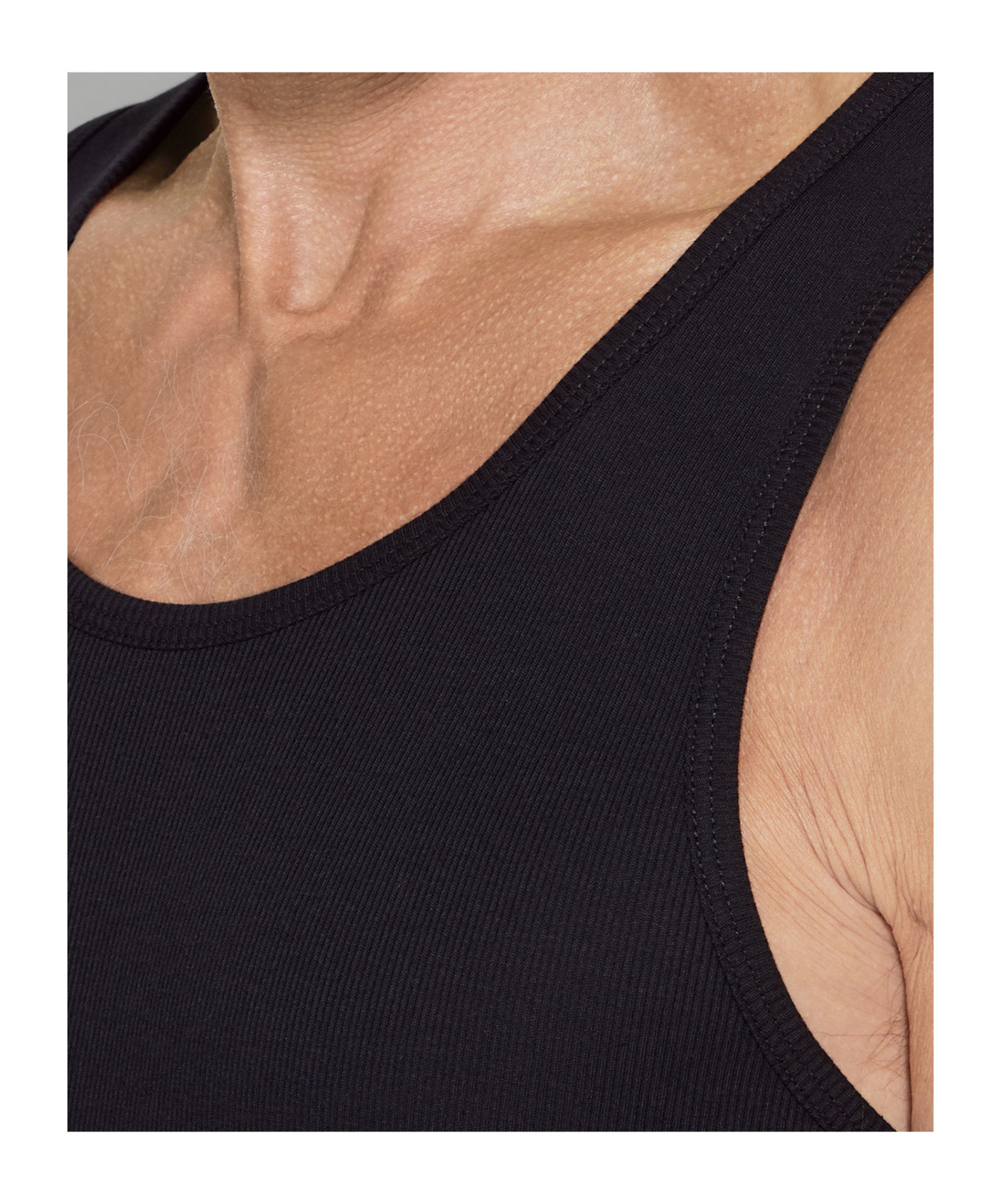 Zegna Black Cotton Blend Tank Top In Animal Print