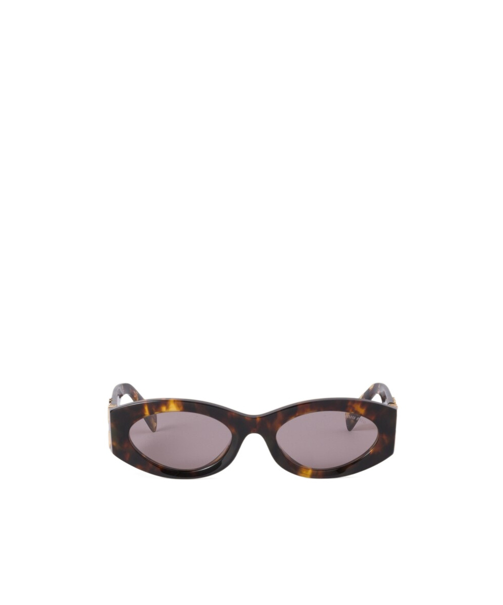 Miu Miu Miu Glimpse Sunglasses In Purple