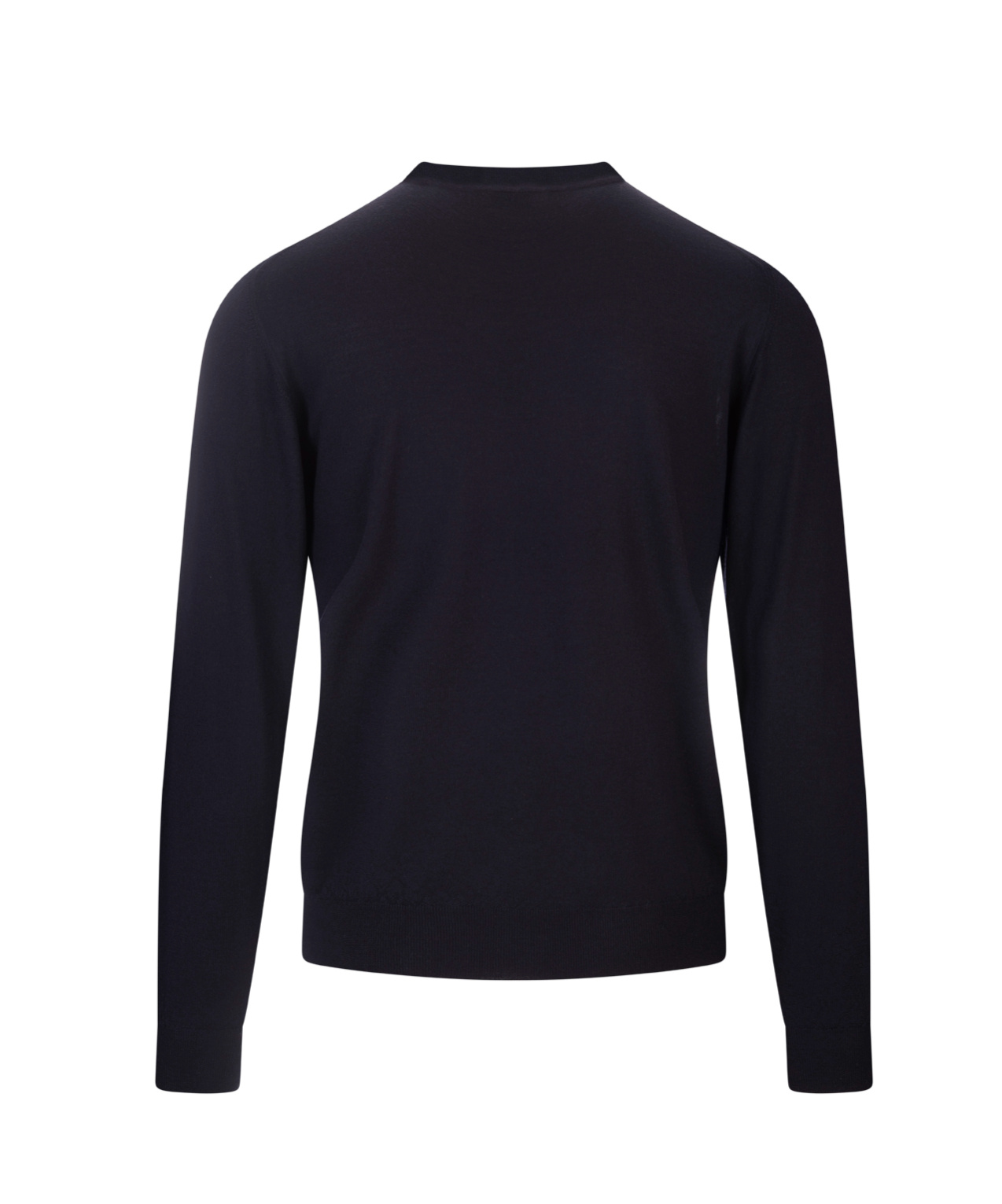 Fedeli Round Neck Sweater In Black