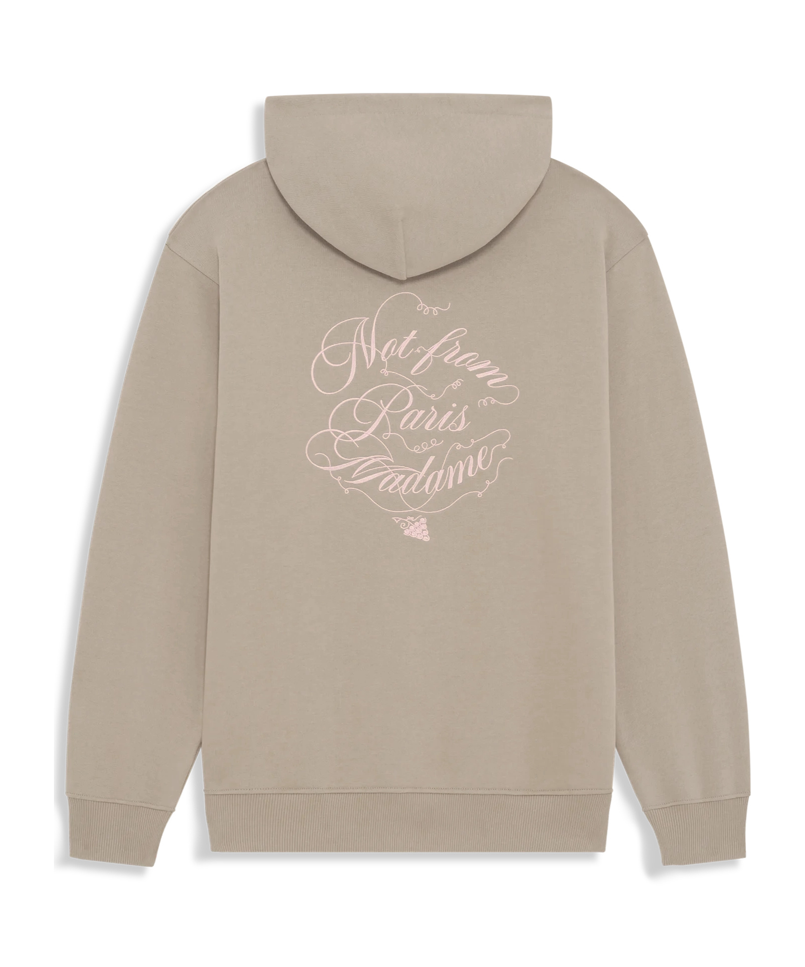 Drôle De Monsieur Hooded Sweater In Nude