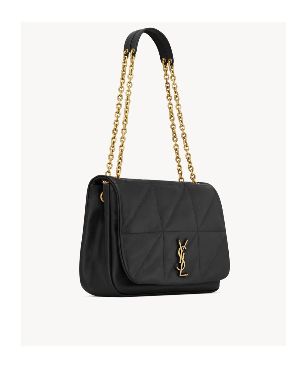 Shop Saint Laurent Jamie 4.3 Medium In Lambskin In Black