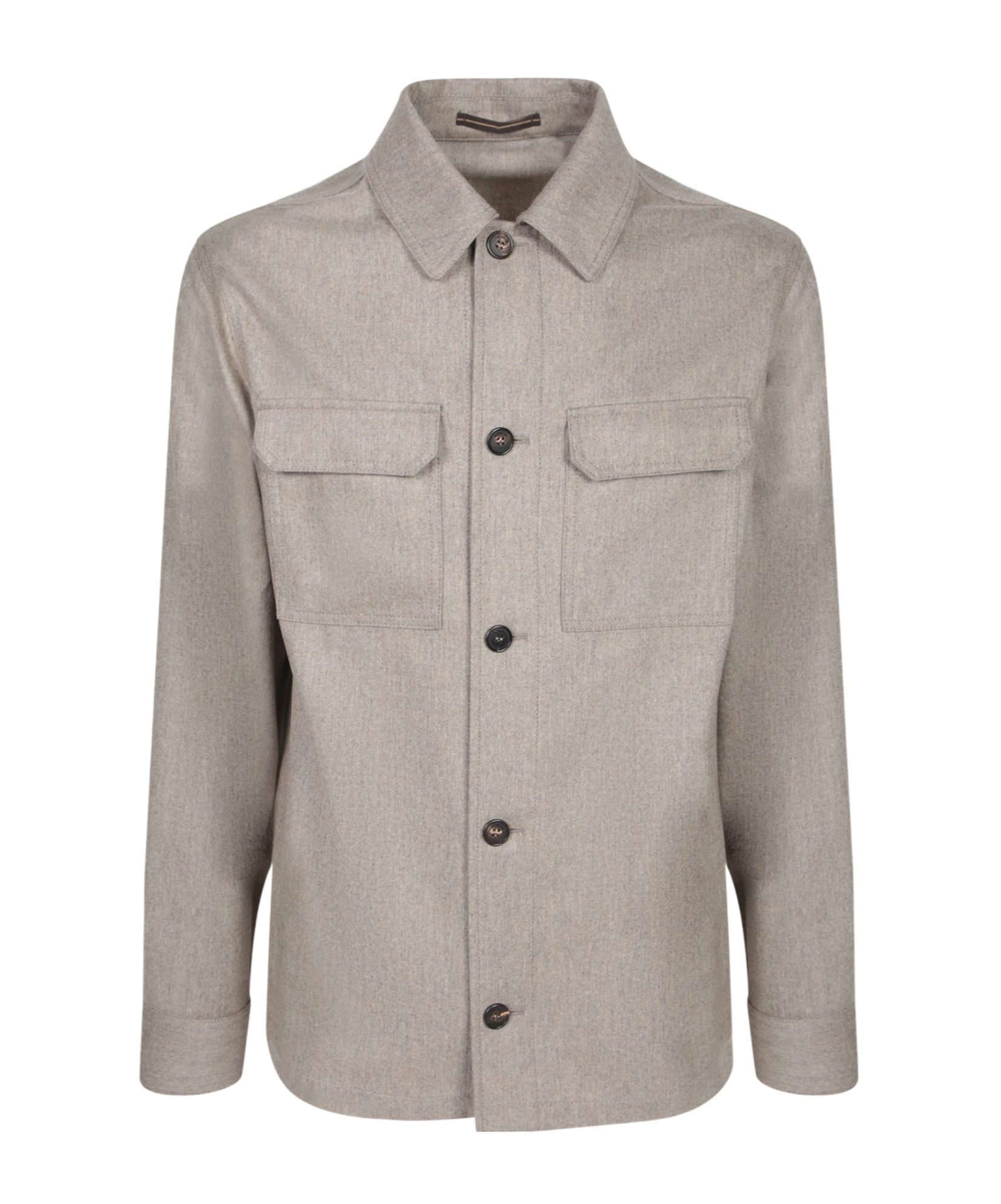 Incotex Long Sleeve Shirt In Gray