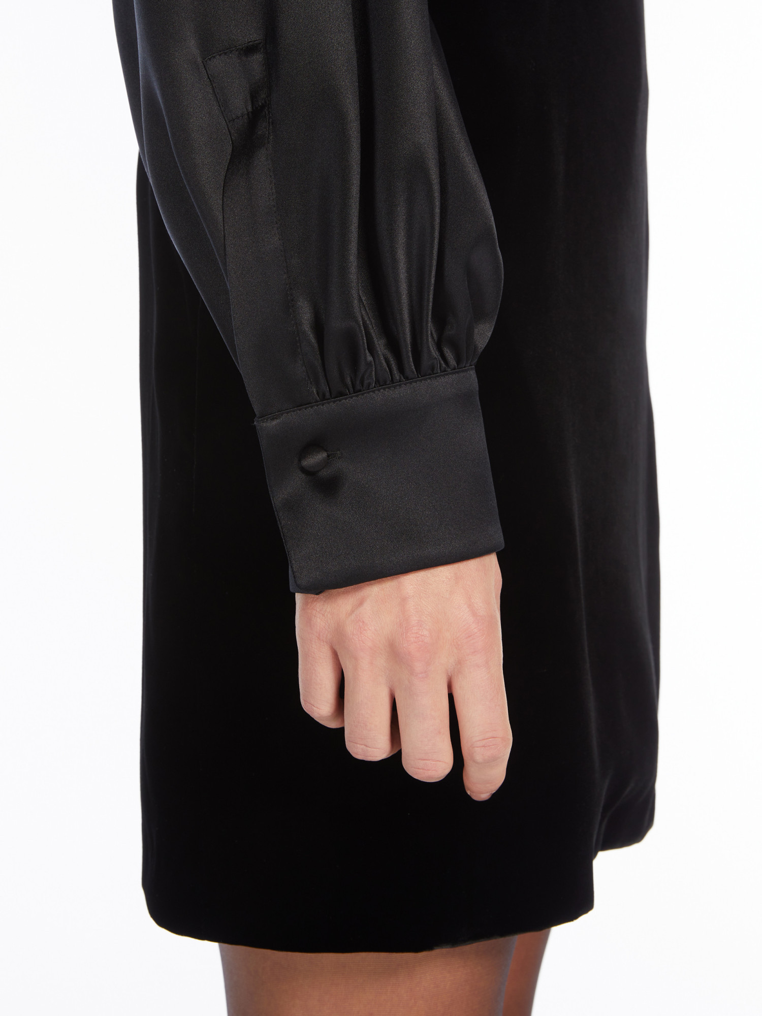 Max Mara Zarelia Mini Dress In Black