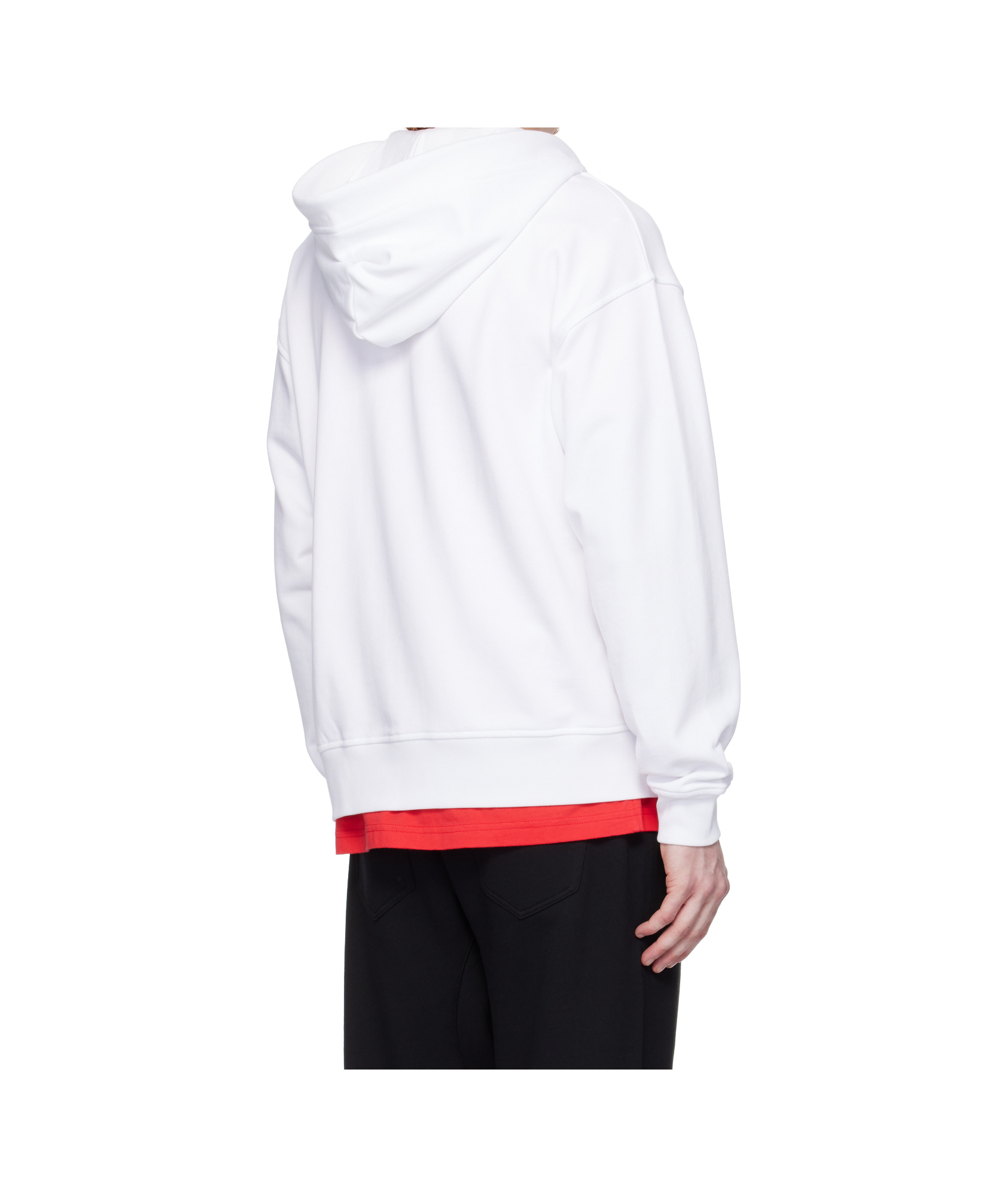 VIVIENNE WESTWOOD ORB-STENCIL ZIP HOODIE