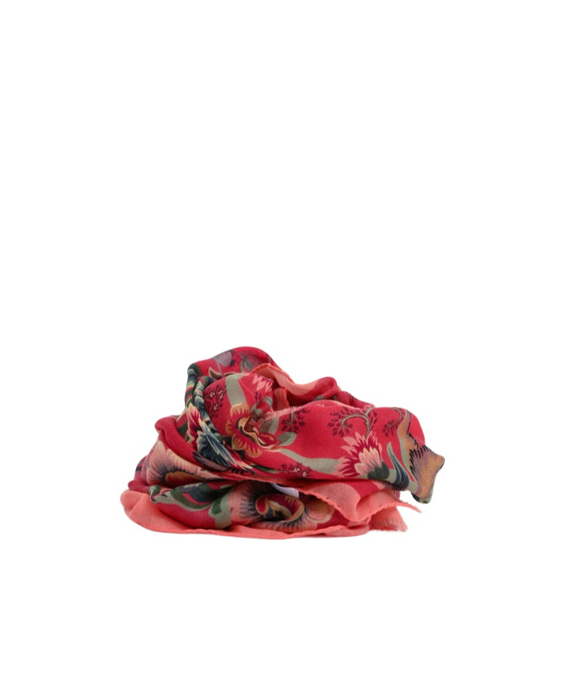 Etro Patterned Scarf In Red