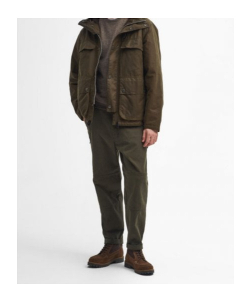 Shop Barbour Re-engineered Durham Coat In Brown