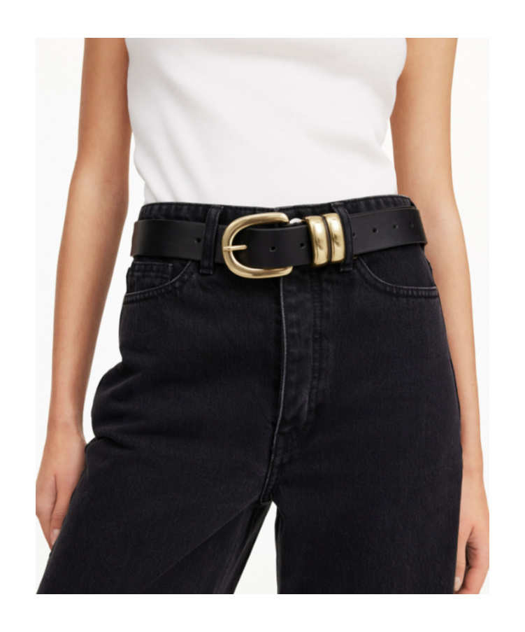 Shop By Malene Birger Zoira Belt In Black