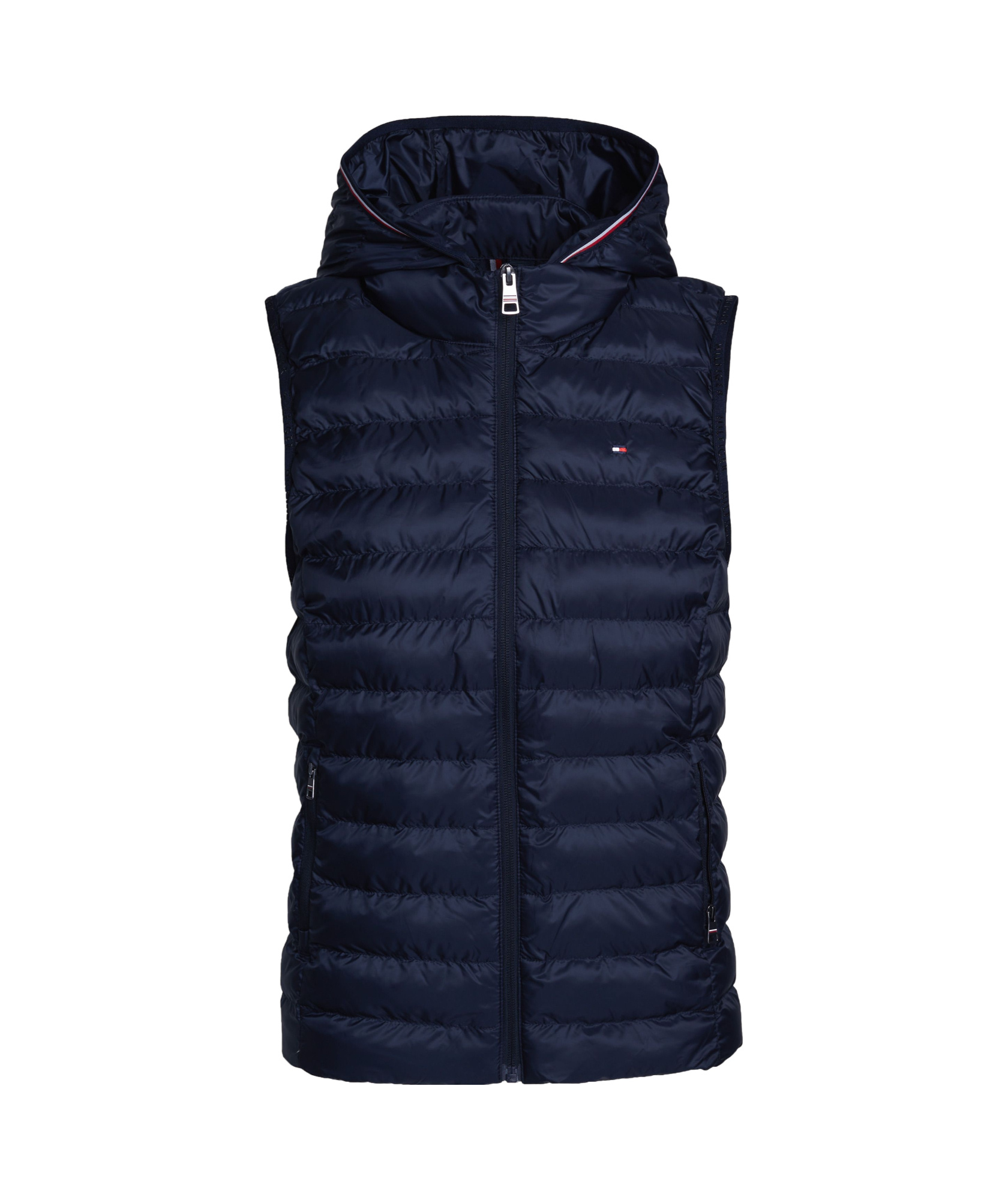 Tommy Hilfiger Sleeveless Vest In Black