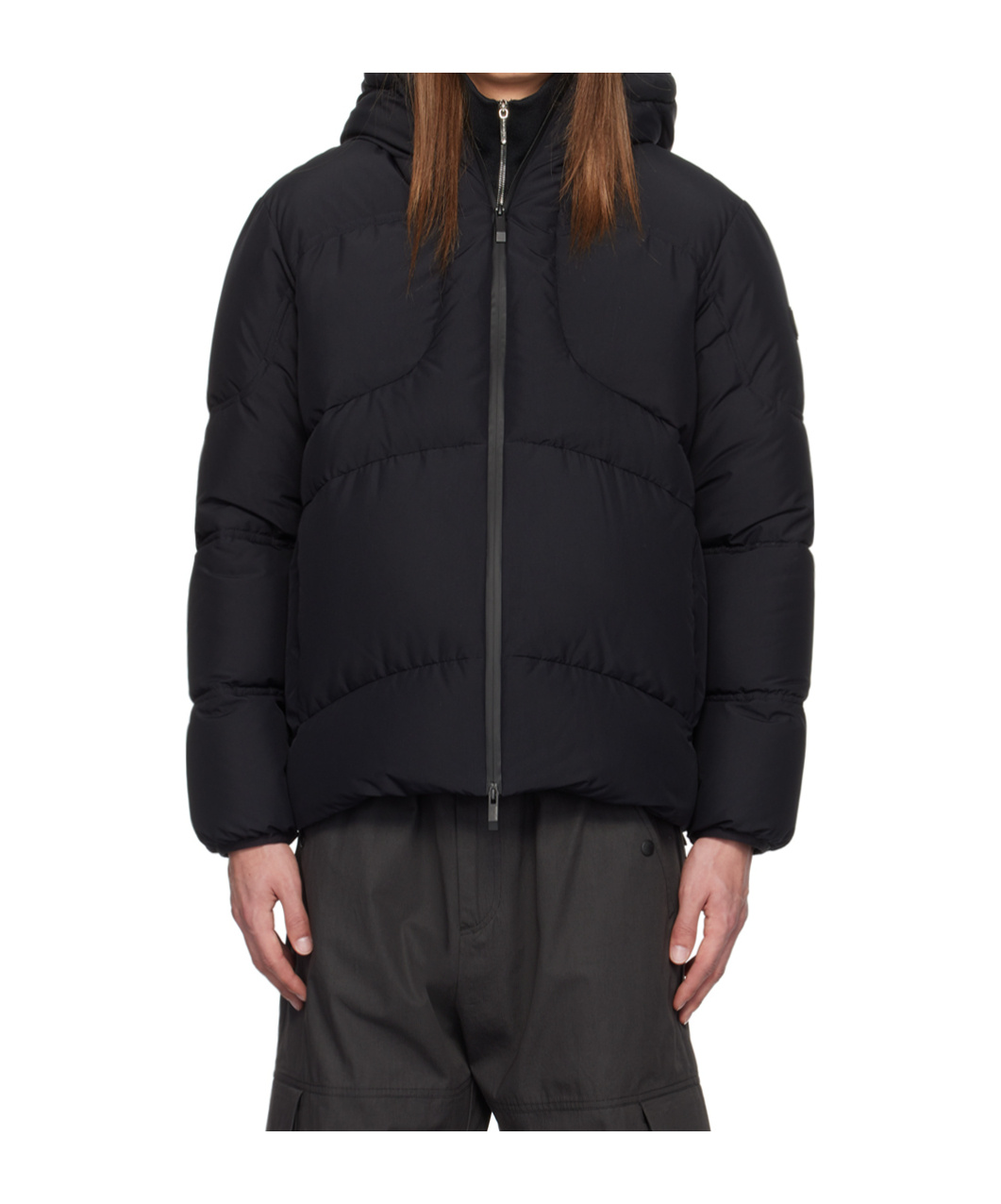 Moncler Peller Tech Down Jacket In Blue