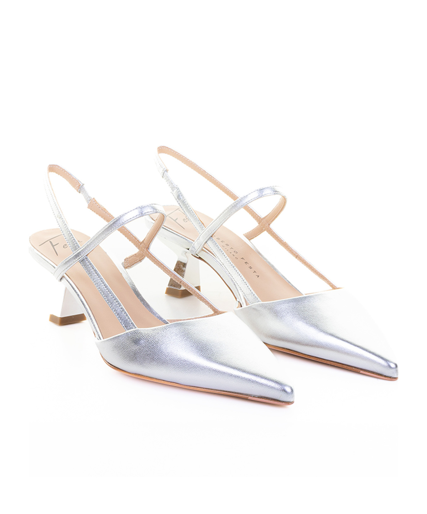 ROBERTO FESTA POINTED HIGH HEEL SANDALS