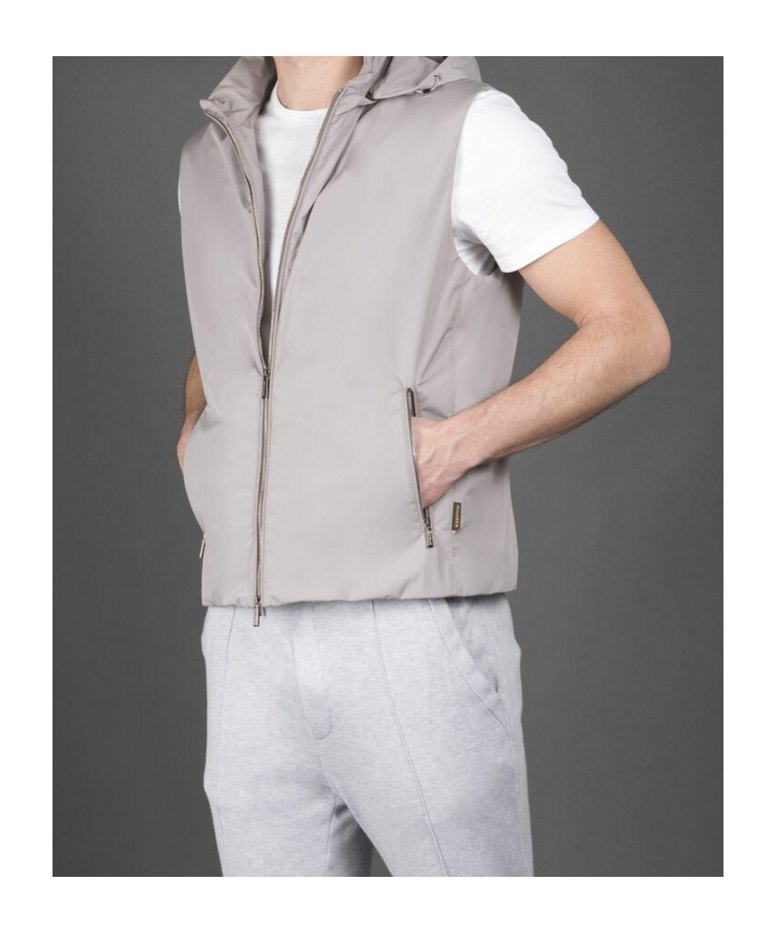 Moorer Luis Gilet In Gray