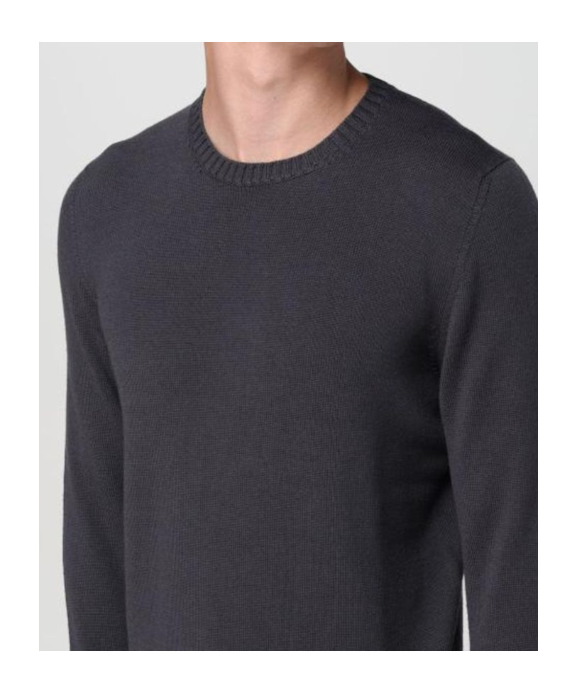 Drumohr Cashmere Crew-neck Jumper In Black