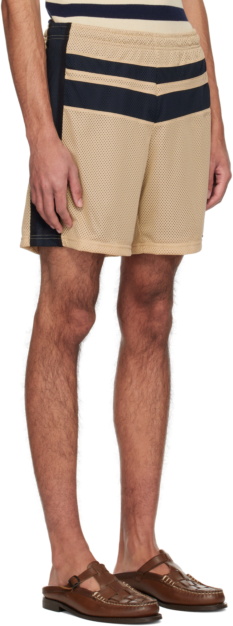 Gimaguas Mesh Shorts In Neutral