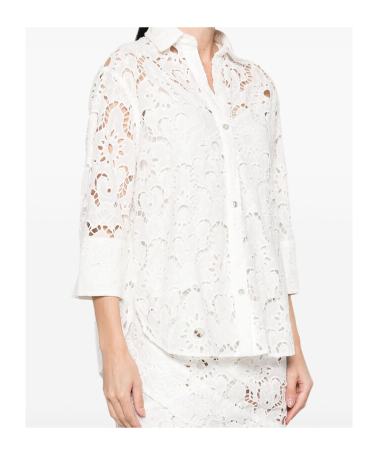 Shop Farm Rio Long-sleeved Shirt In White