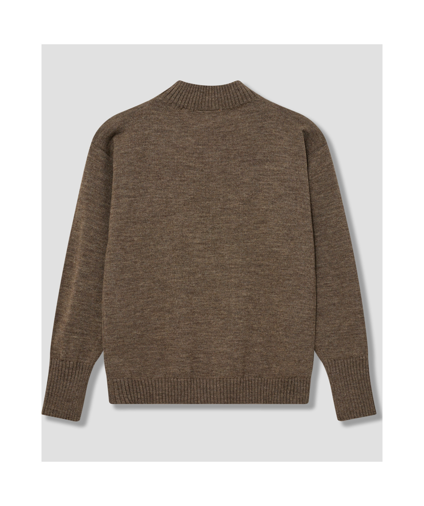 Andersen-andersen Long-sleeved Sweater In Brown