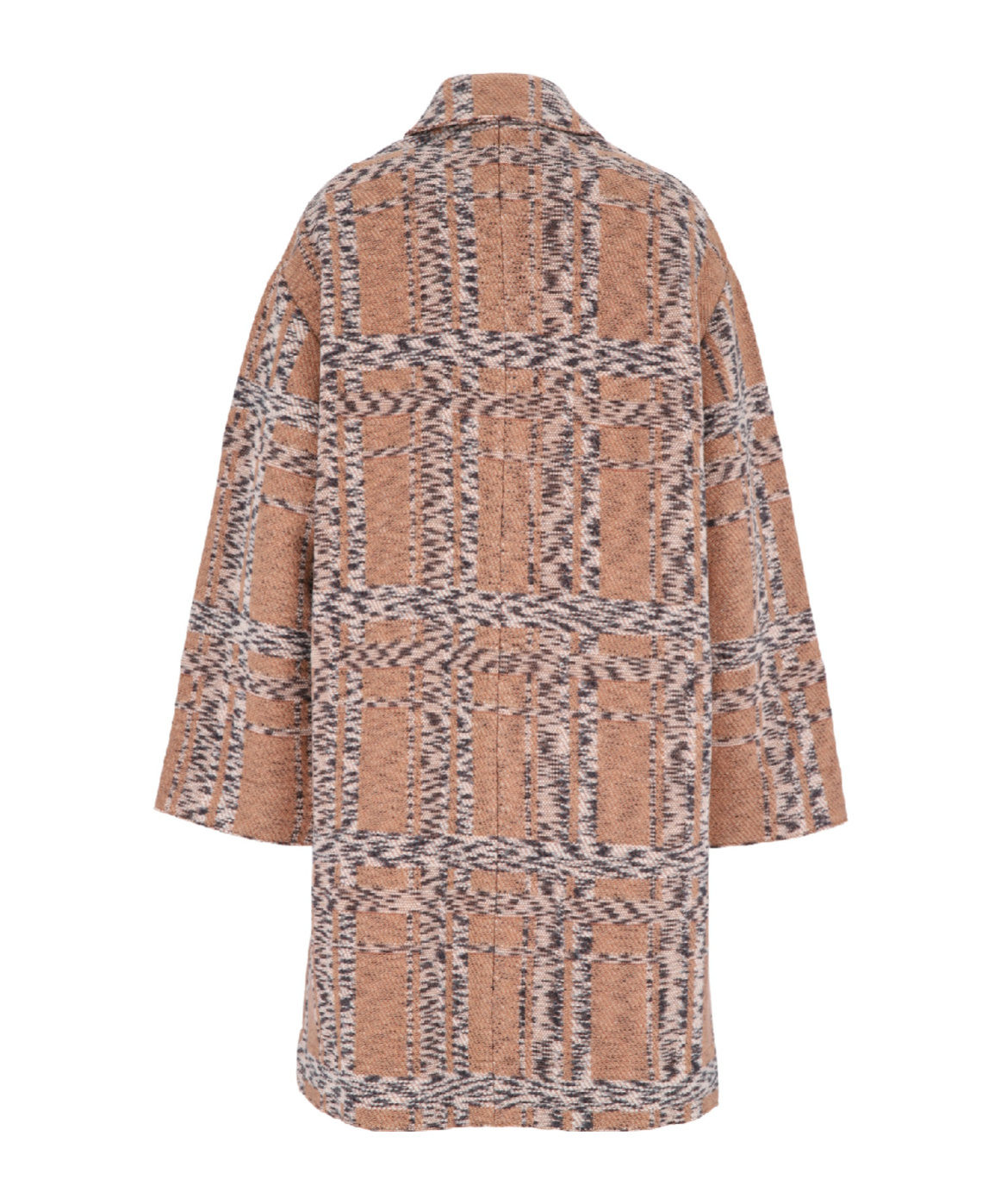 Missoni Wool Blend Coat In Nude
