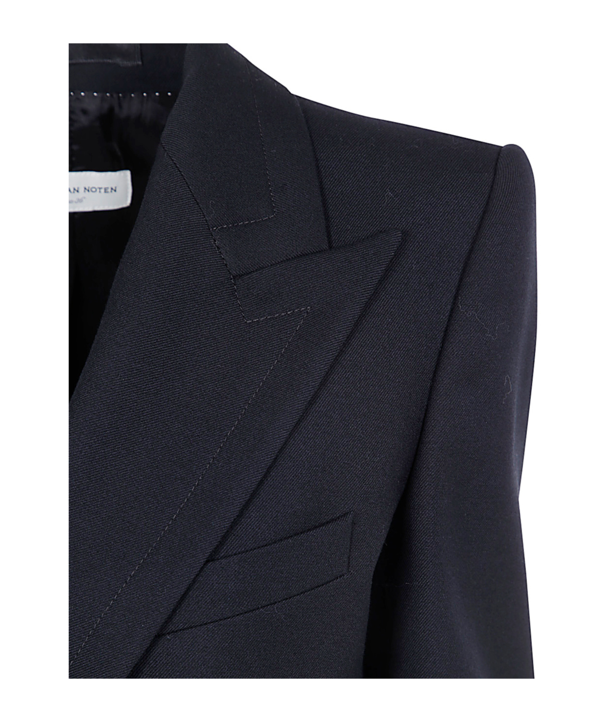 Dries Van Noten 00540 Bymees 9251 W. W.jacket In Black