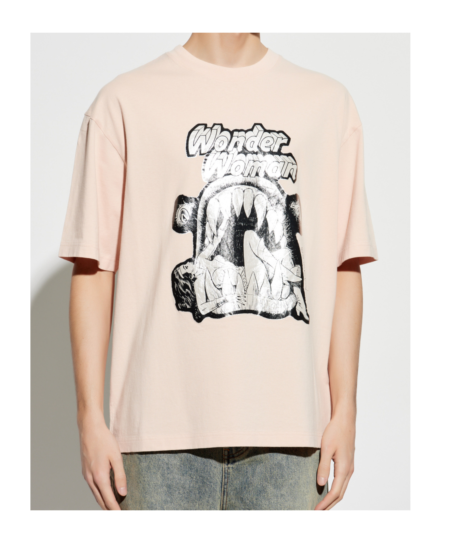 Acne Studios Open-necked Black Shirt In Nude