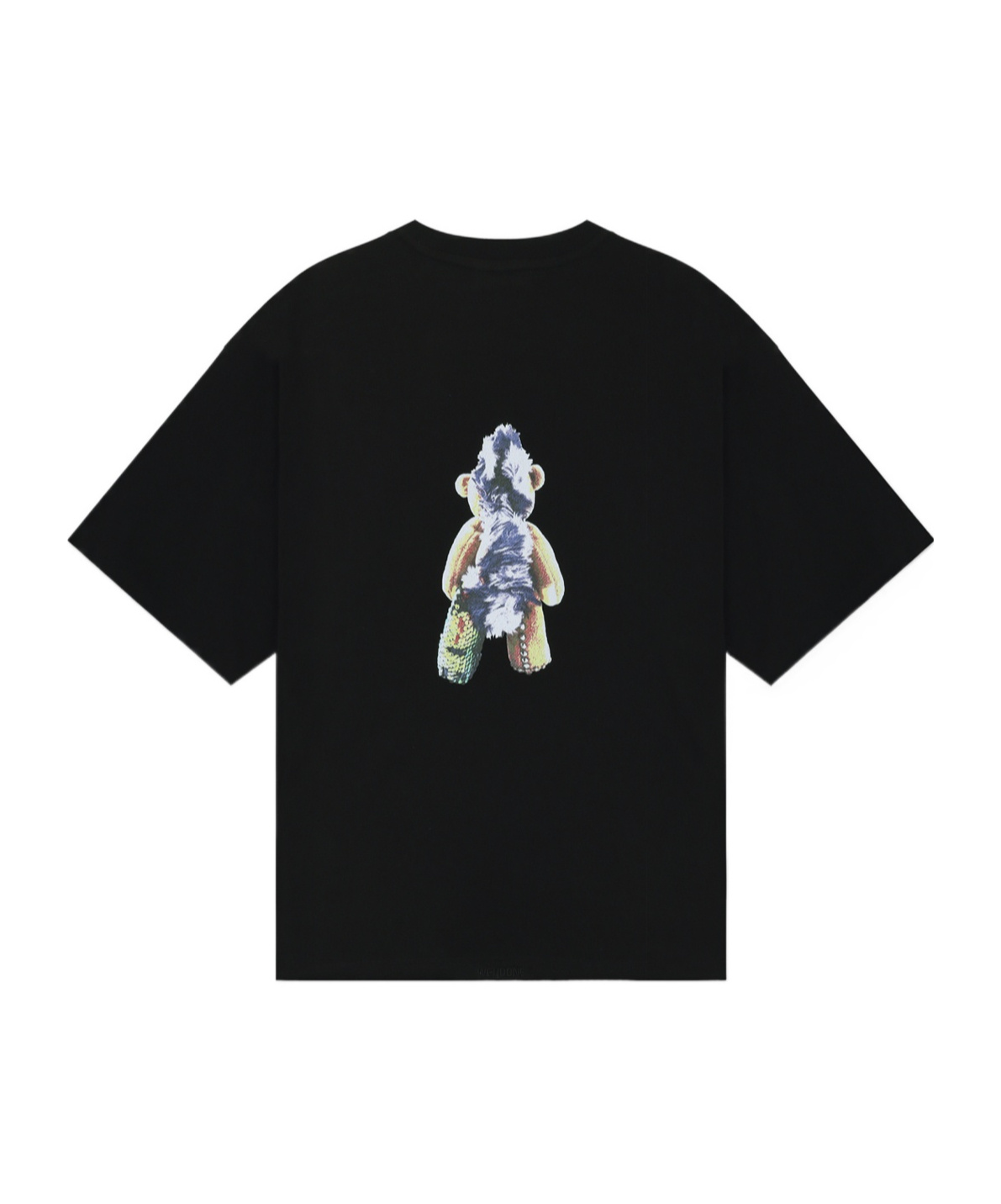 We11 Done Black Punk Teddy T-shirt