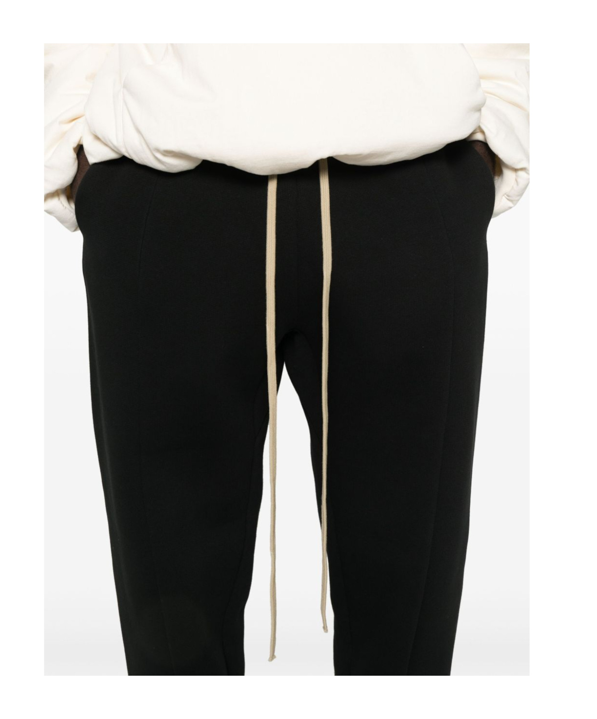 Fear Of God Elastic Waist Sweatpants In Black