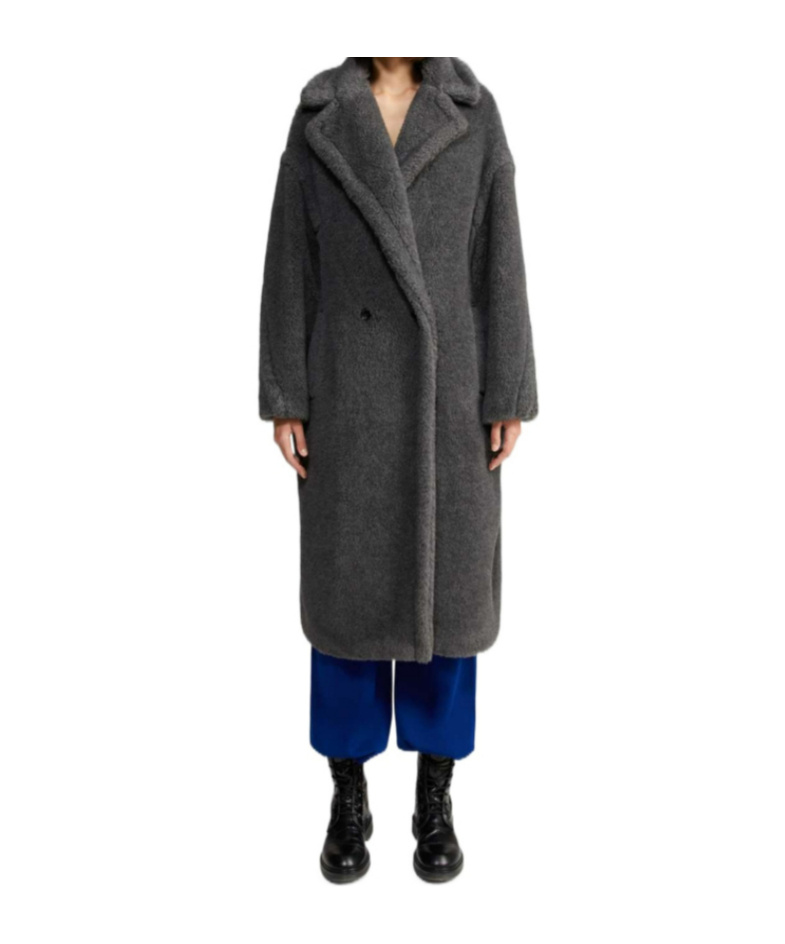 Max Mara Teddy1 Coat In Brown