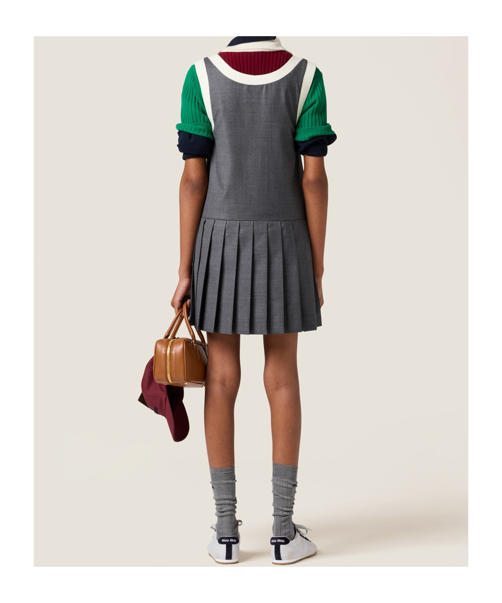 Miu Miu Sleeveless Dress In Black