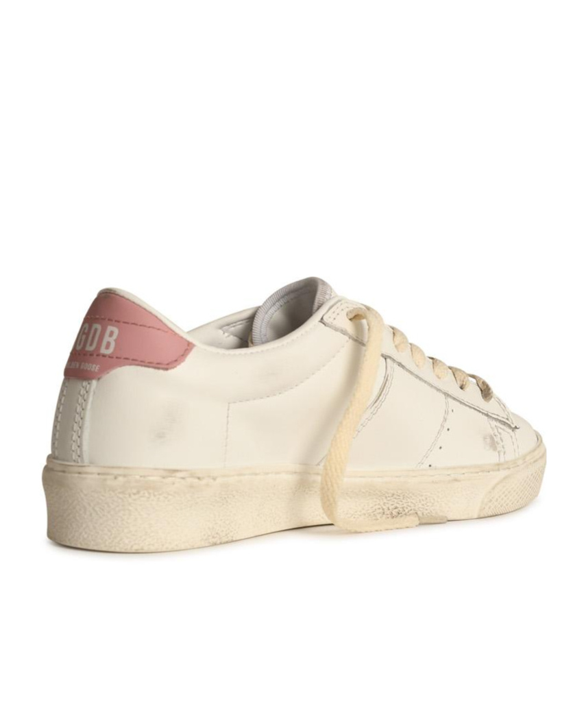 Golden Goose Matchstar Low-top Sneakers In Nude