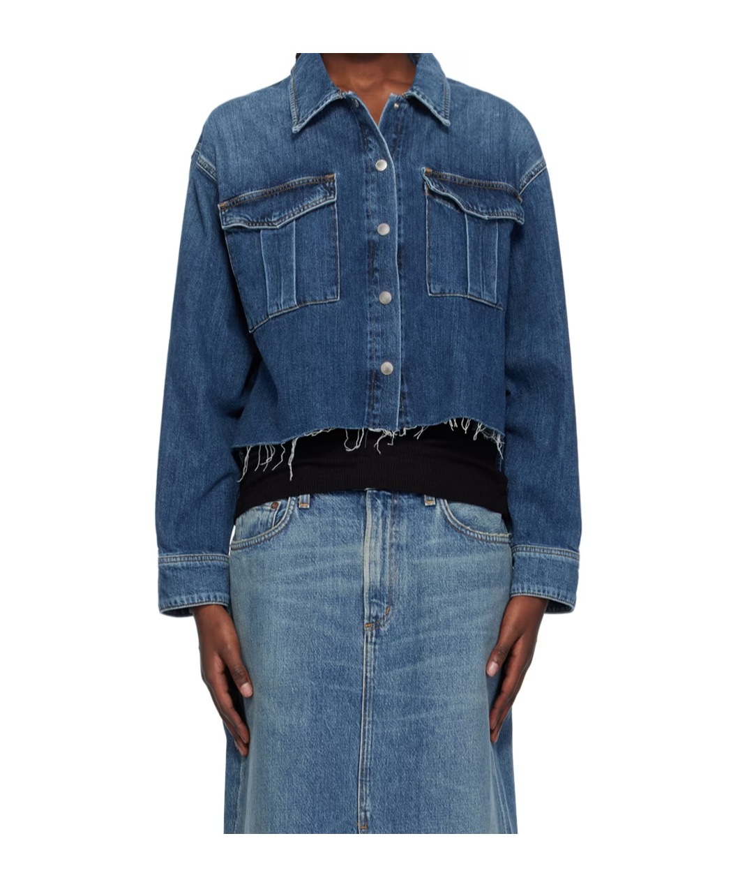 Agolde Nyx Cotton Denim Shirt