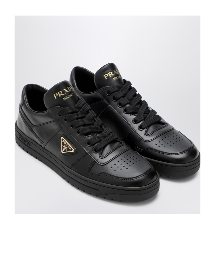 Prada Downtown Sneakers In Black