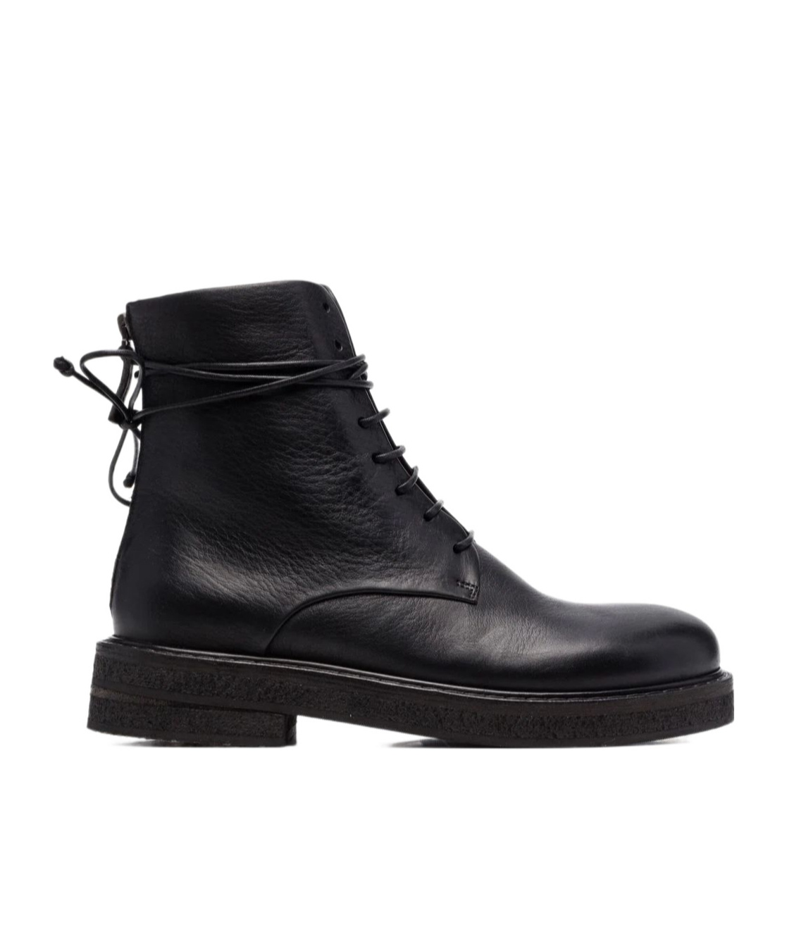 Marsèll Black Gomme Polacchino Ankle Boots In Black