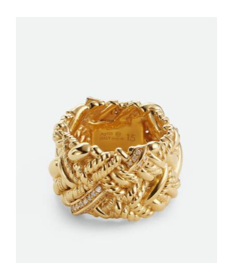 Bottega Veneta Intreccio Ring