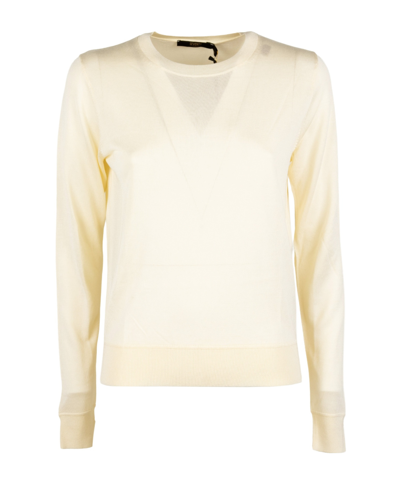 Seventy Ribbed-trim Sweatshirt In White
