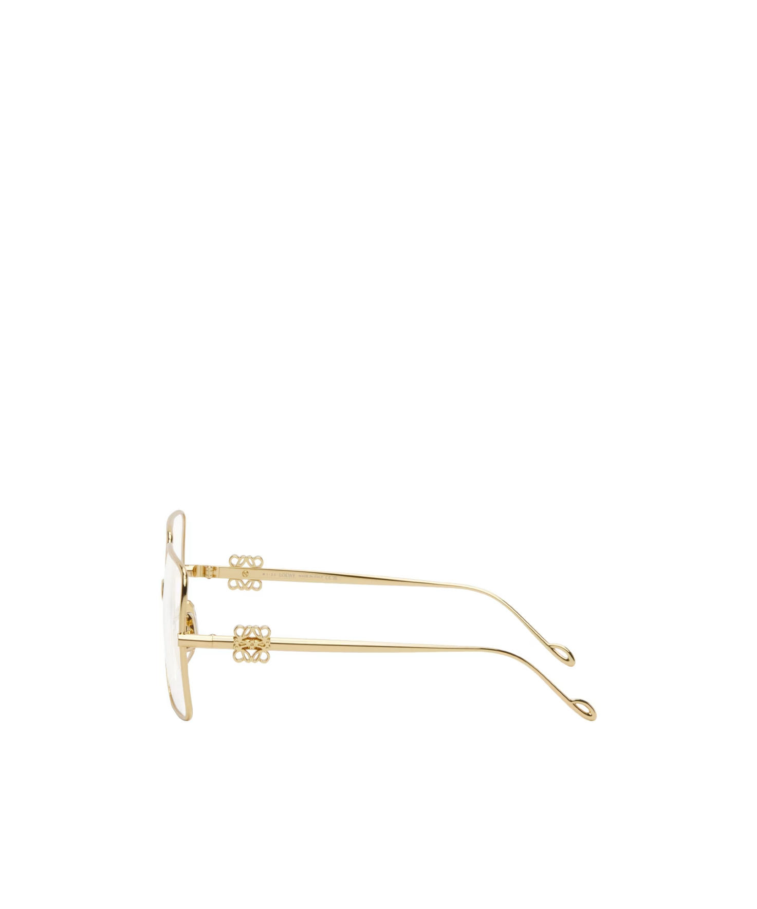 Loewe Logo Square Flat Mirror In White