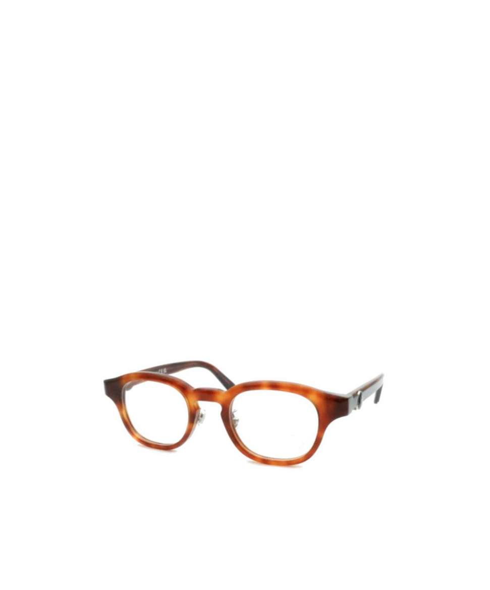 Moncler Logo Flat Mirror In Brown