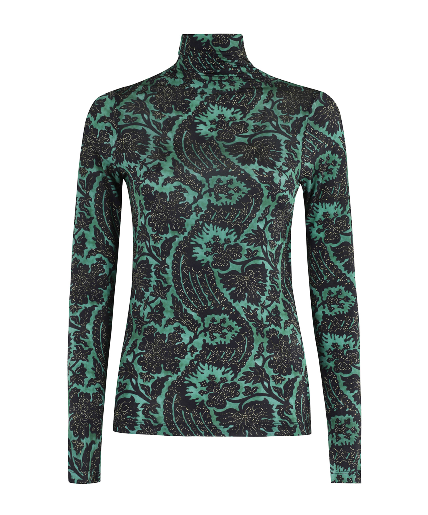 Ulla Johnson Aurelia Long-sleeve Turtleneck In Black