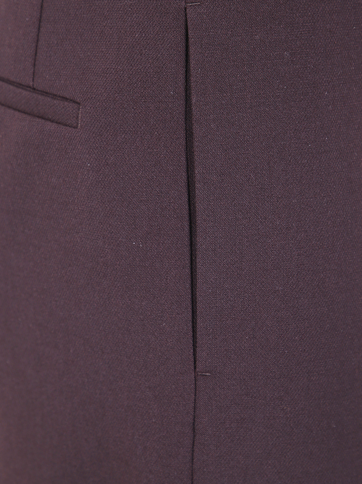 Jil Sander Tailored Trousers With Pleats And Pockets In Red