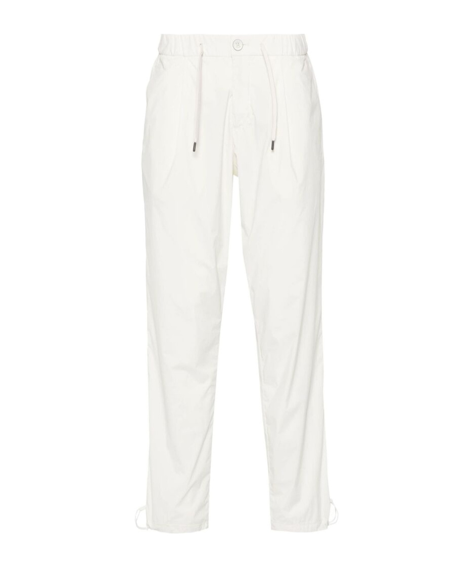 Herno Drawstring Tapered Trousers In White