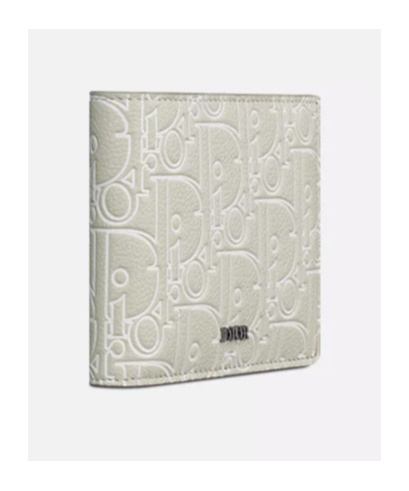 Dior Bifold Wallet In Beige