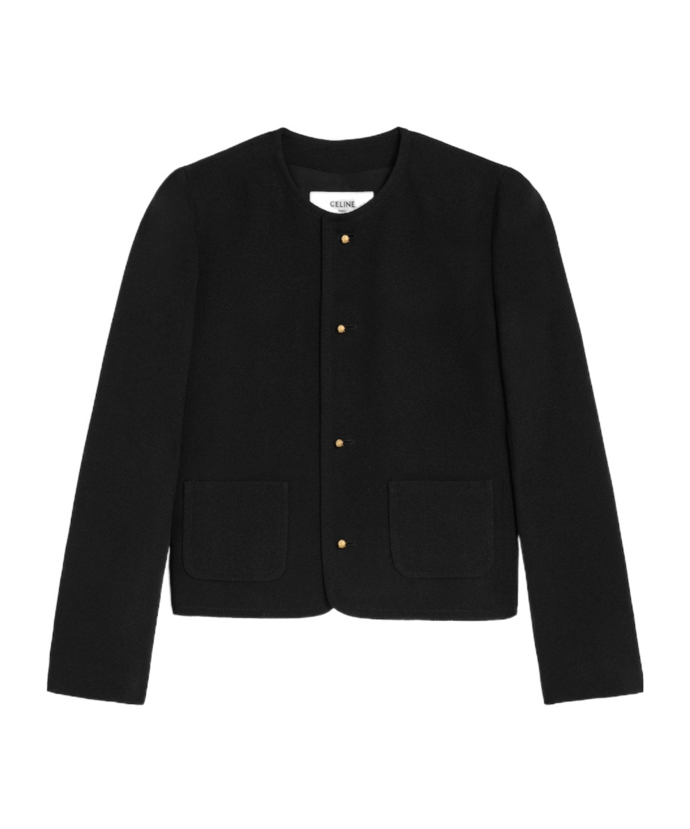 Celine Icone Jacket In Viscose In Multi